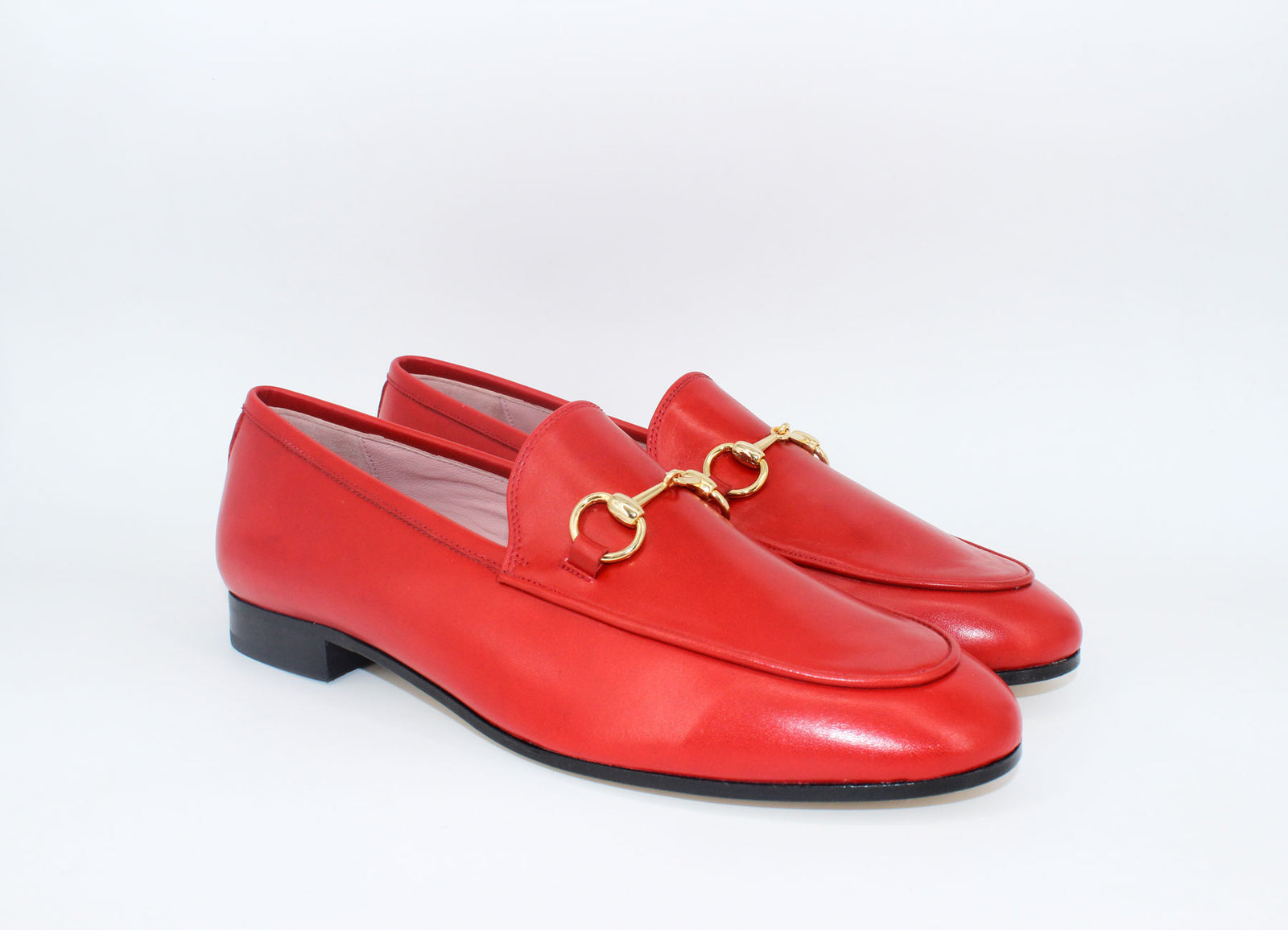 MILAN RED / LEATHER SOLE