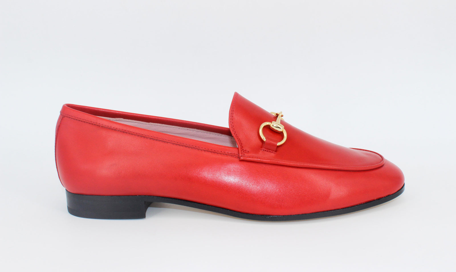 MILAN RED / LEATHER SOLE