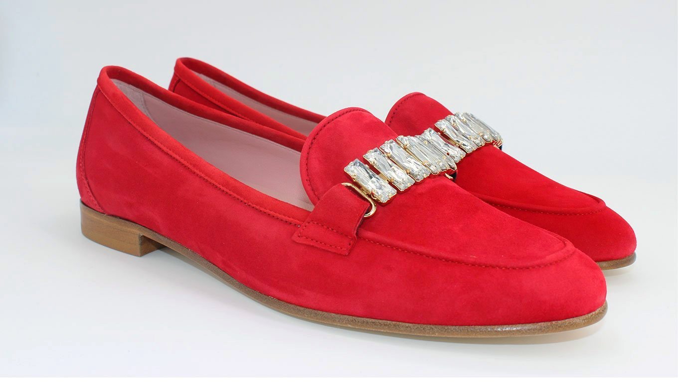 PARIS SUEDE RED